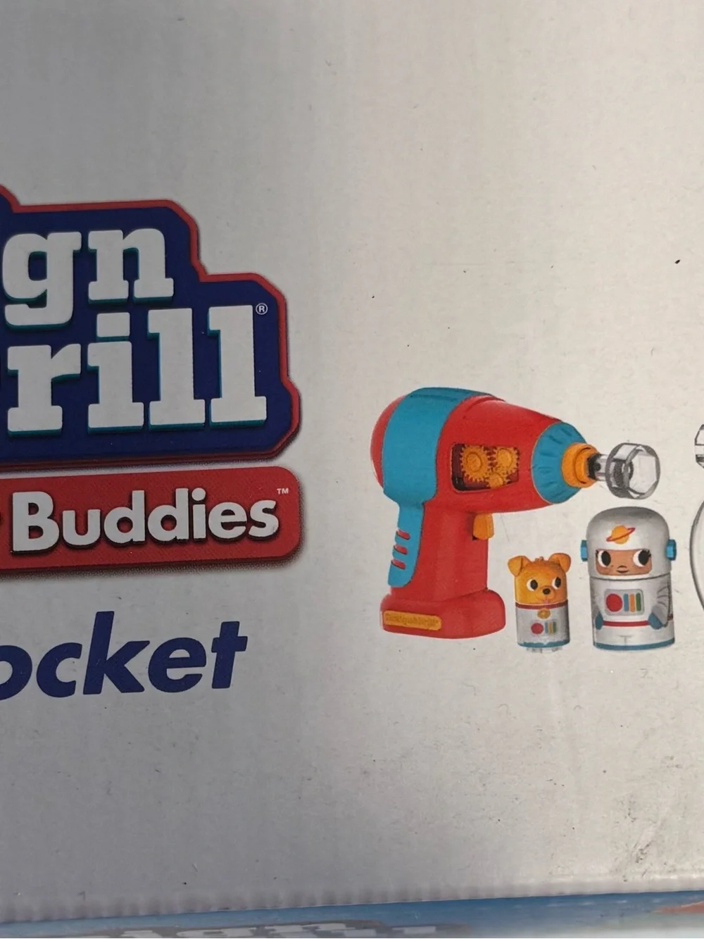 Bolt Buddies Rocket Playset - Teal, Red & Yellow